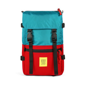 Topo Designs Rover Pack - Turquoise/red - Unisex - OneSize