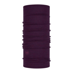 Buff Midweight Merino Wool Buff - Purplish Melange - Unisex - OneSize