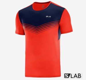 S/Lab Sense Tee Ox red / Blue L