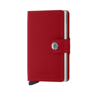 Secrid Miniwallet Crisple - Red - OneSize