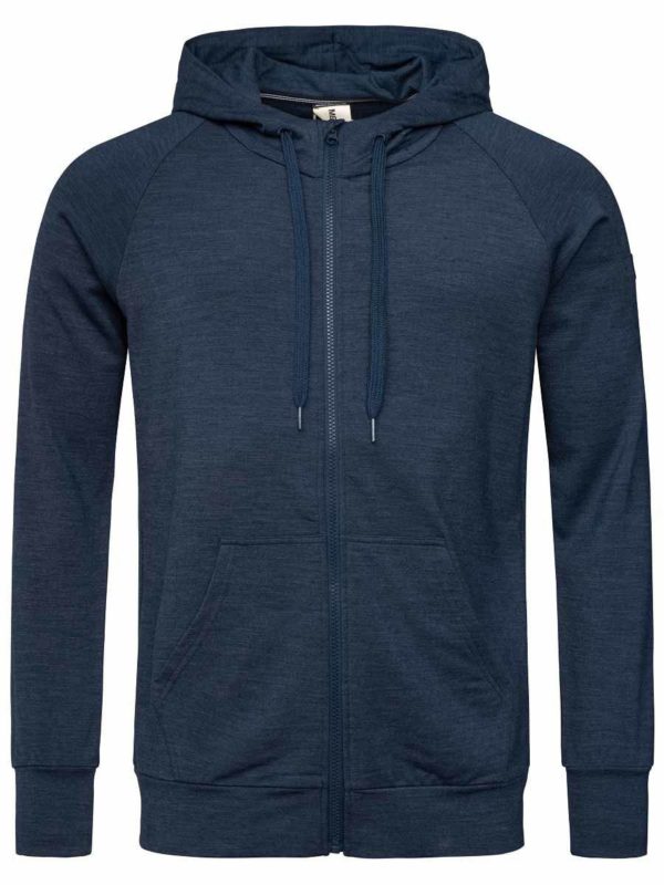 Essential Zip Hoodie Denim XXL