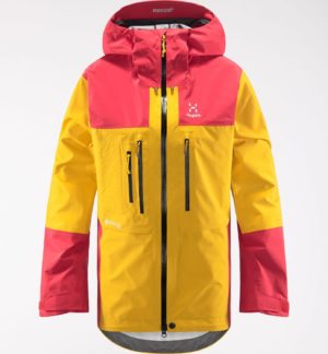 Roc Nordic GTX Pro Jacket Women Kelta/Punainen XXL