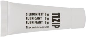 Lubricant for TIZIP zippers