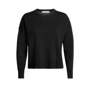 Icebreaker Wmns Carrigan Sweater Sweatshirt - Black - Naiset - M