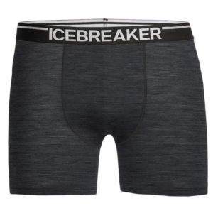 Icebreaker Anatomica Boxers - Jet Hthr - Miehet - M