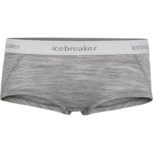 Icebreaker Sprite Hot Pants - Metro Hthr - Naiset - M