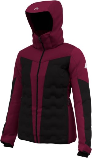 Glory W Ski Jacket Tummanpunainen 46