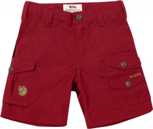 Kids Vidda Shorts Deep Red 140
