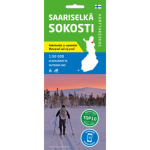 Karttakeskus Saariselkä Sokosti 1:50 000 - Nocolor - OneSize