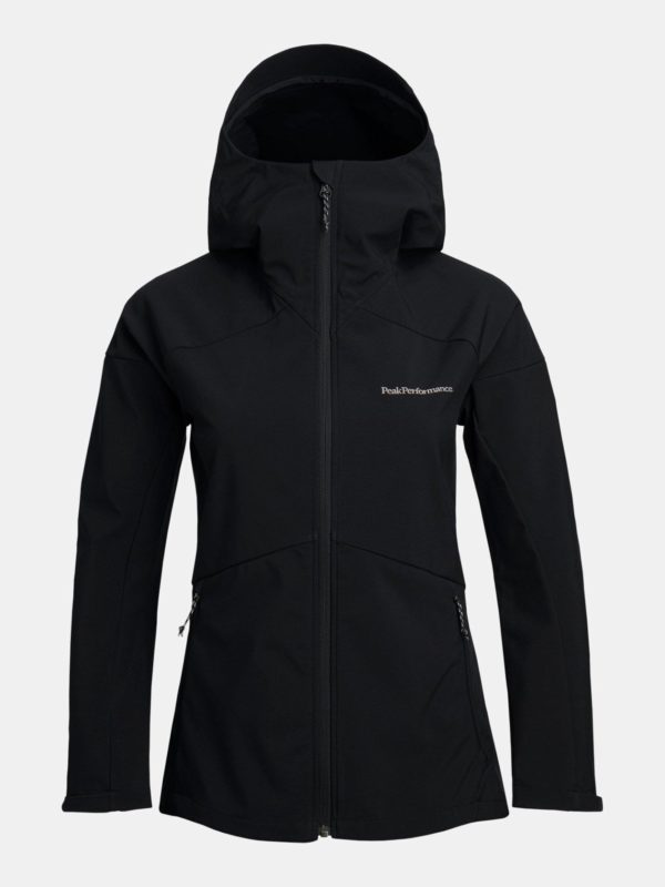 Women's Adventure Hood Jacket Musta S