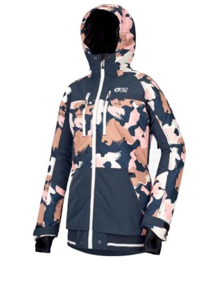 Women's Lander Print Jacket Pinkki / Sininen L