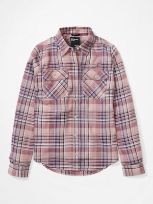 Bridget MW Flannel Women's Vaaleanpunainen XL