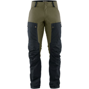 Fjällräven Keb Trousers M Reg - Dark Navy-light Olive - Miehet - 44