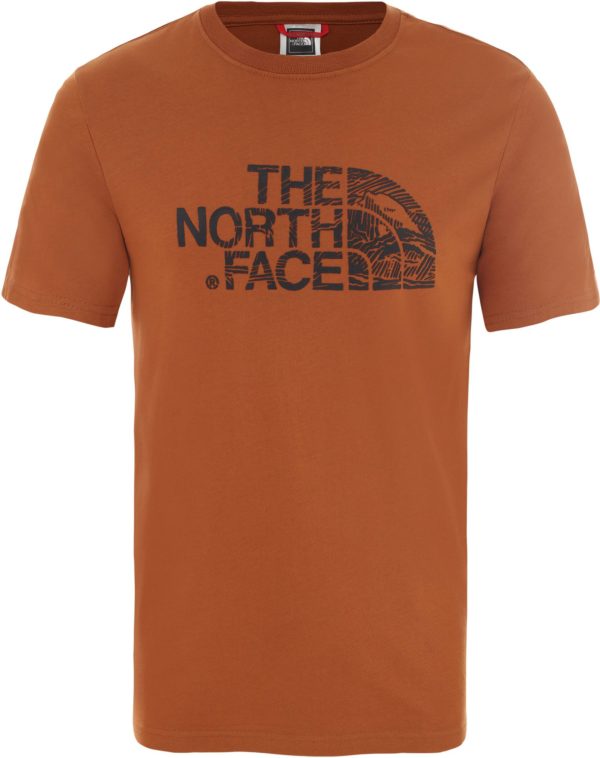 Woodcut Dome T-shirt Men's Caramel XL