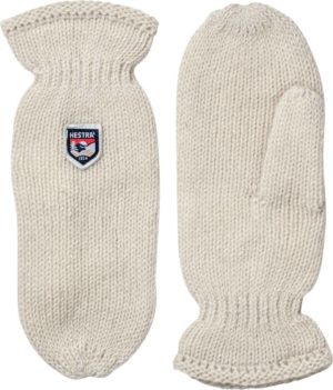 Basic Wool Mitt Valkoinen 9