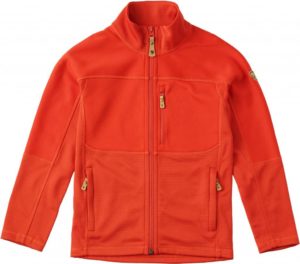 Kids Abisko Trail Fleece Flame 158