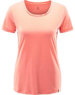 Ridge Hike Tee Women Coral XL