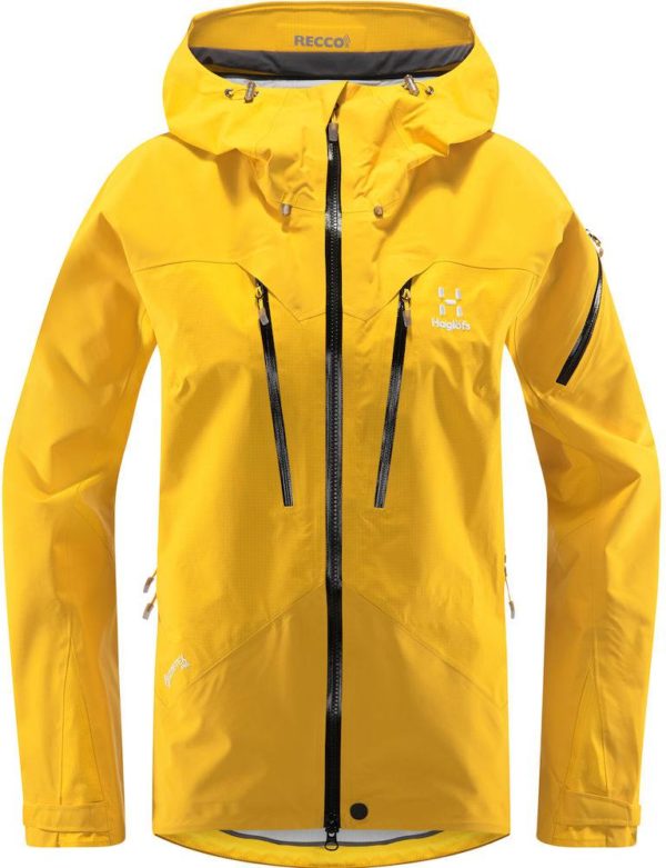 Spitz Jacket Women Keltainen XXL