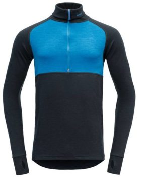 Expedition Man Zip Neck Sky Blue XXL