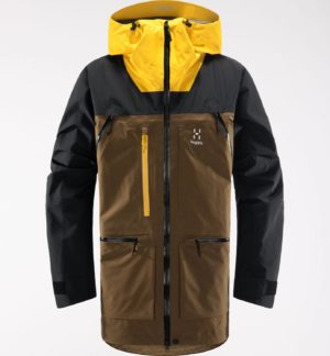 Vassi GTX Pro Jacket Men Ruskea / Keltainen XXL