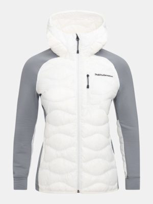 Helium Hybrid Hoow Jacket Women Valkoinen / Harmaa M