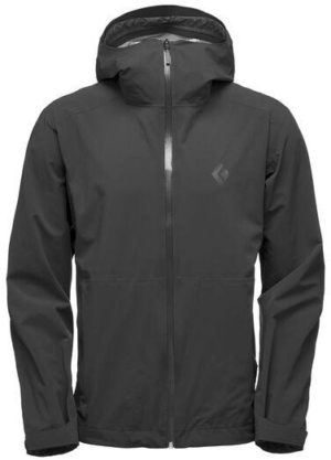 StormLine Stretch Rain Shell Musta XXL