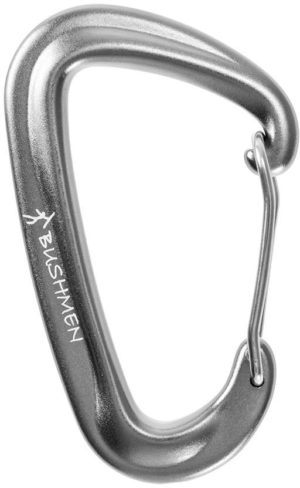 UL Carabiner 12 kN Harmaa