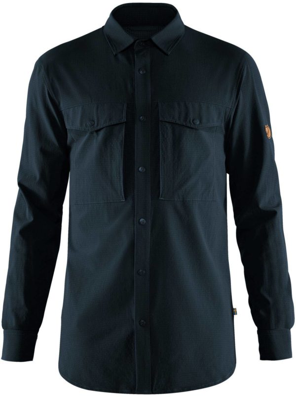 Abisko Trekking Shirt M Dark navy XXL