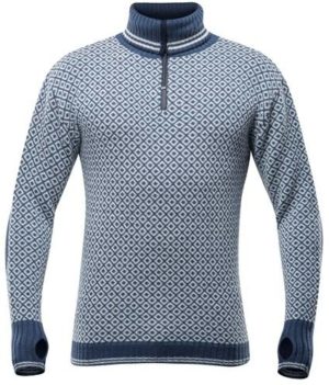 Slogen Zip Neck Sininen XXL