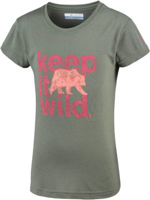 Little Canyon Tee Kids Vihreä XL