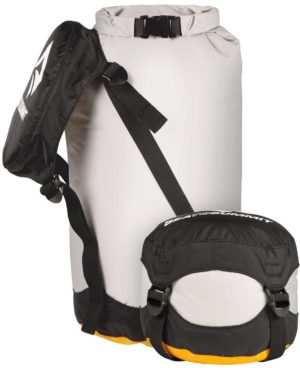 eVent Dry Compression Sack XS Harmaa