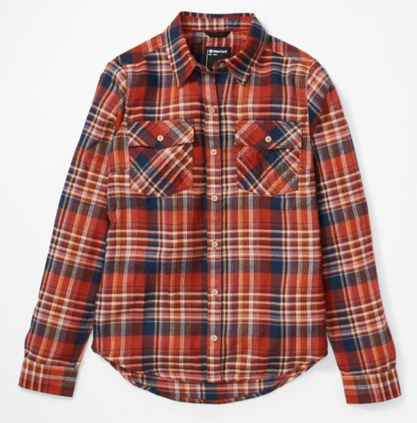 Bridget MW Flannel Women's Oranssi XL