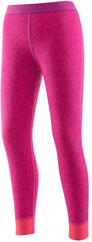 Active Happy Heart Kid Long Johns Orchid 128