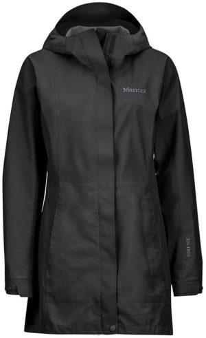 Essential Long Jacket Women's Musta XL