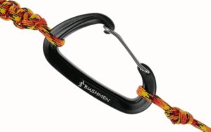 UL Carabiner 12 kN Musta