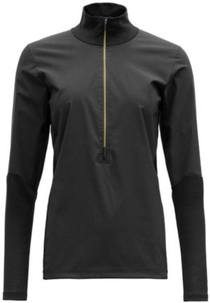 Running Cover Woman Zip Neck Caviar XS