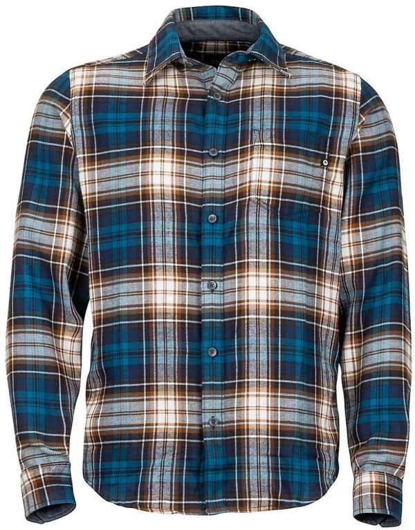 Fairfax Midweight Flannel Long Sleeve Navy XXL