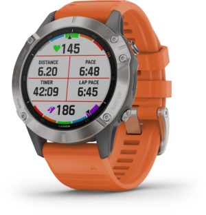 Fenix 6 Sapphire Titanium Grey
